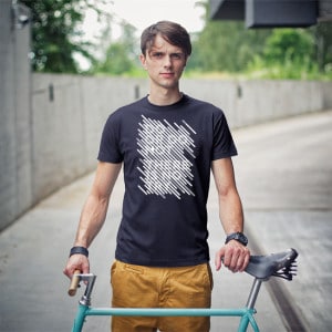 'Do or Do Not' Men's Designer T-shirt in Navy - CovertSubvert