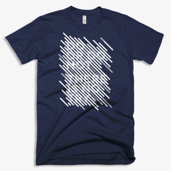 'Do or Do Not' Men's Designer T-shirt in Navy - CovertSubvert